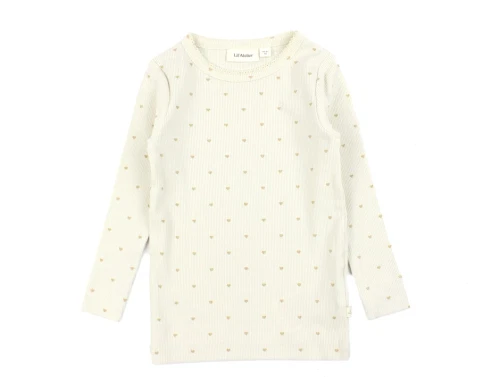 Lil Atelier turtledove heart top